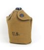 US WW2 Canteen Khaki Stainless Steel