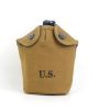 US WW2 Canteen Khaki Stainless Steel