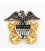 WW2 US Officer Hat Badge