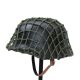 WWII M35 Helmet with Cover Black