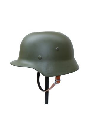 WW2 German M35 Helmet Green Stahlhelm