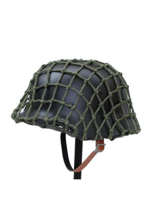 WWII M35 Helmet with Cover Black